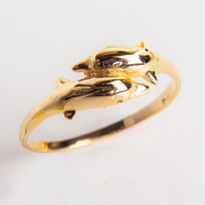 Anillo Delfin Doble